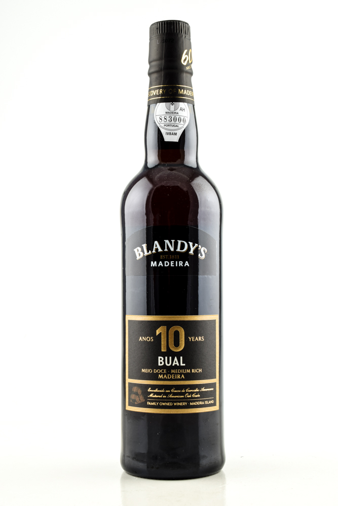 Blandy's Madeira Bual 10 year old Medium Rich Blandy's Madeira Bual 10 year old Medium Rich