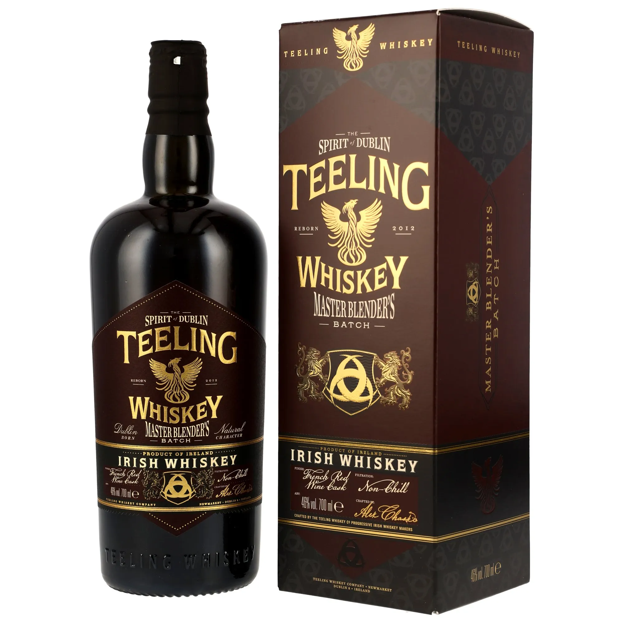 Teeling Master Blenders - French Red Wine Cask Finish, French Red Wine Cask, Master Blender's Batch, 46%