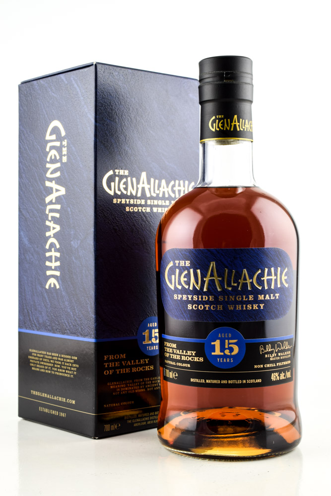 GlenAllachie 15 year old - old design GlenAllachie 15 year old - old design