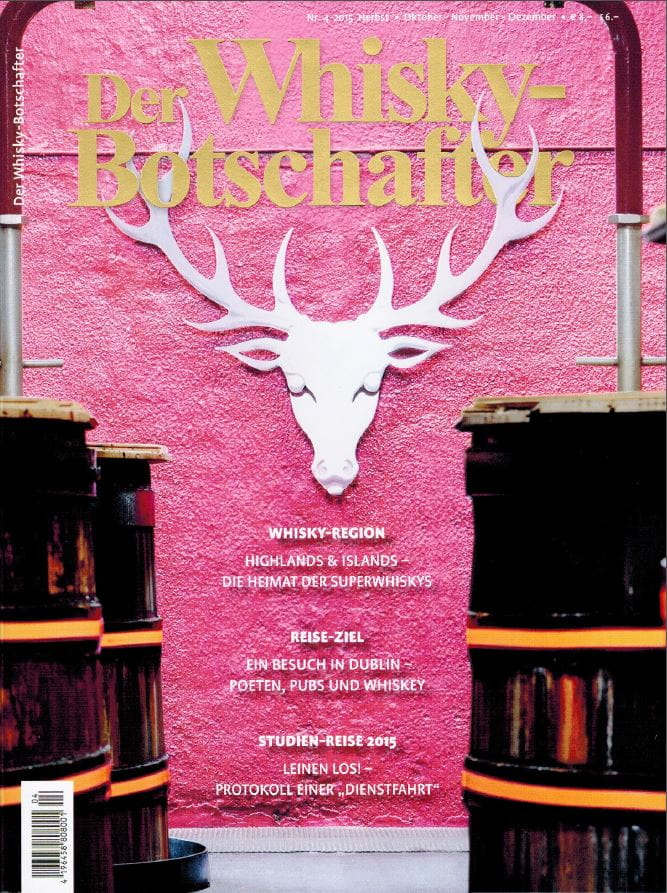 Der Whisky-Botschafter Heft 2015/4 Herbst Der Whisky-Botschafter Heft 2015/4 Herbst