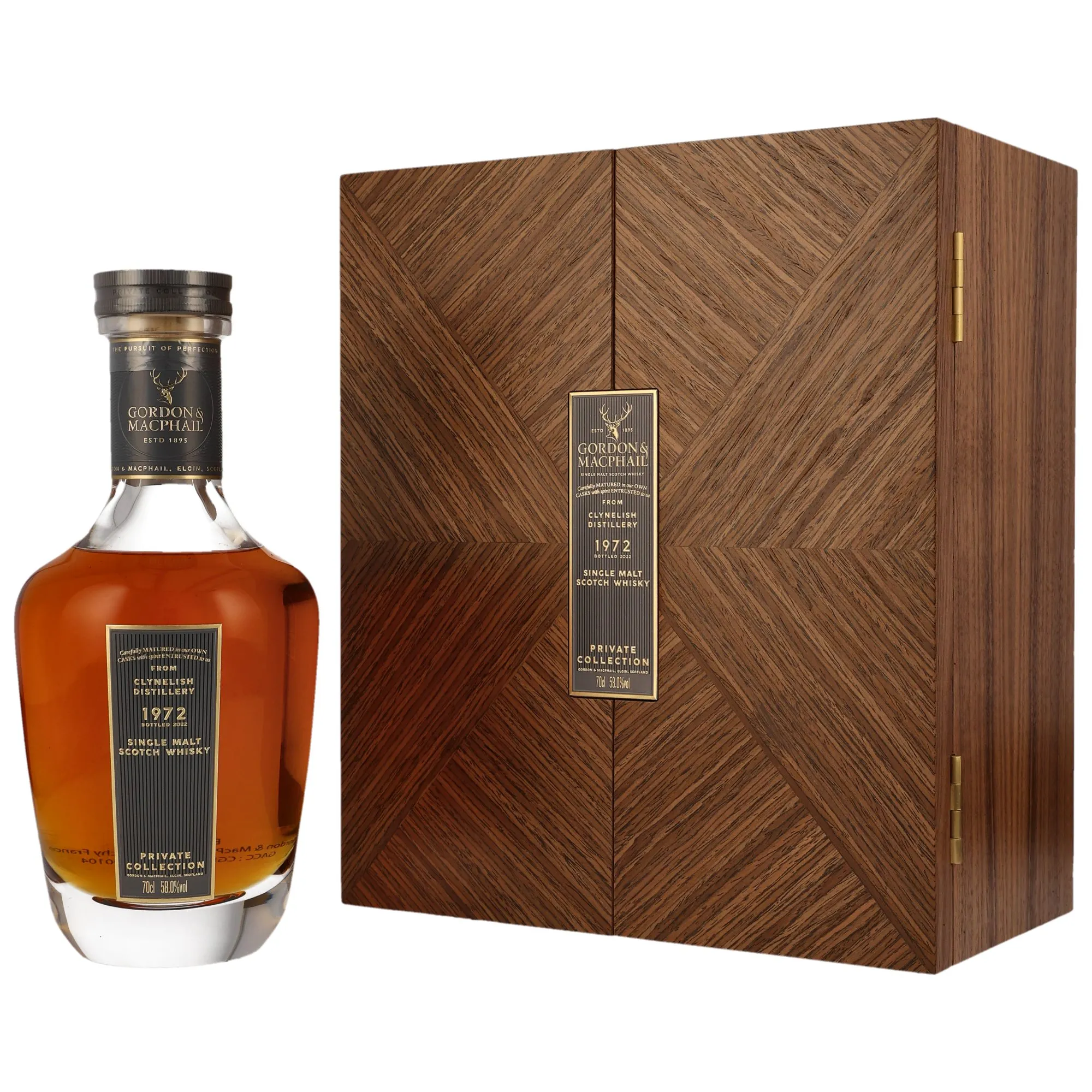Clynelish Private Collection 50 Year Old, Refill American Hogshead Cask, Cask #5335, 1972, Gordon & MacPhail, 58%