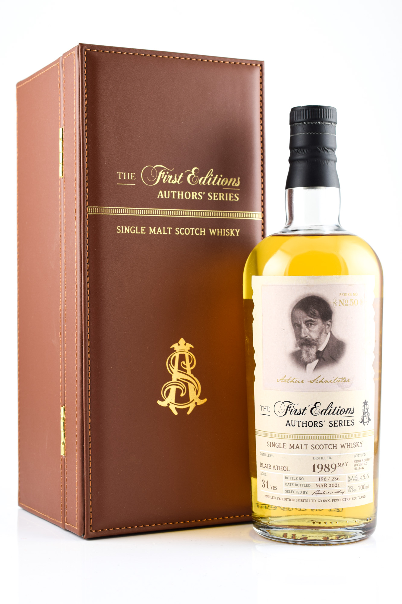 Blair Athol 31 Jahre First Editions Authors' Series Arthur Schnitzler No. 50 Hunter Laing 45,6%vol.