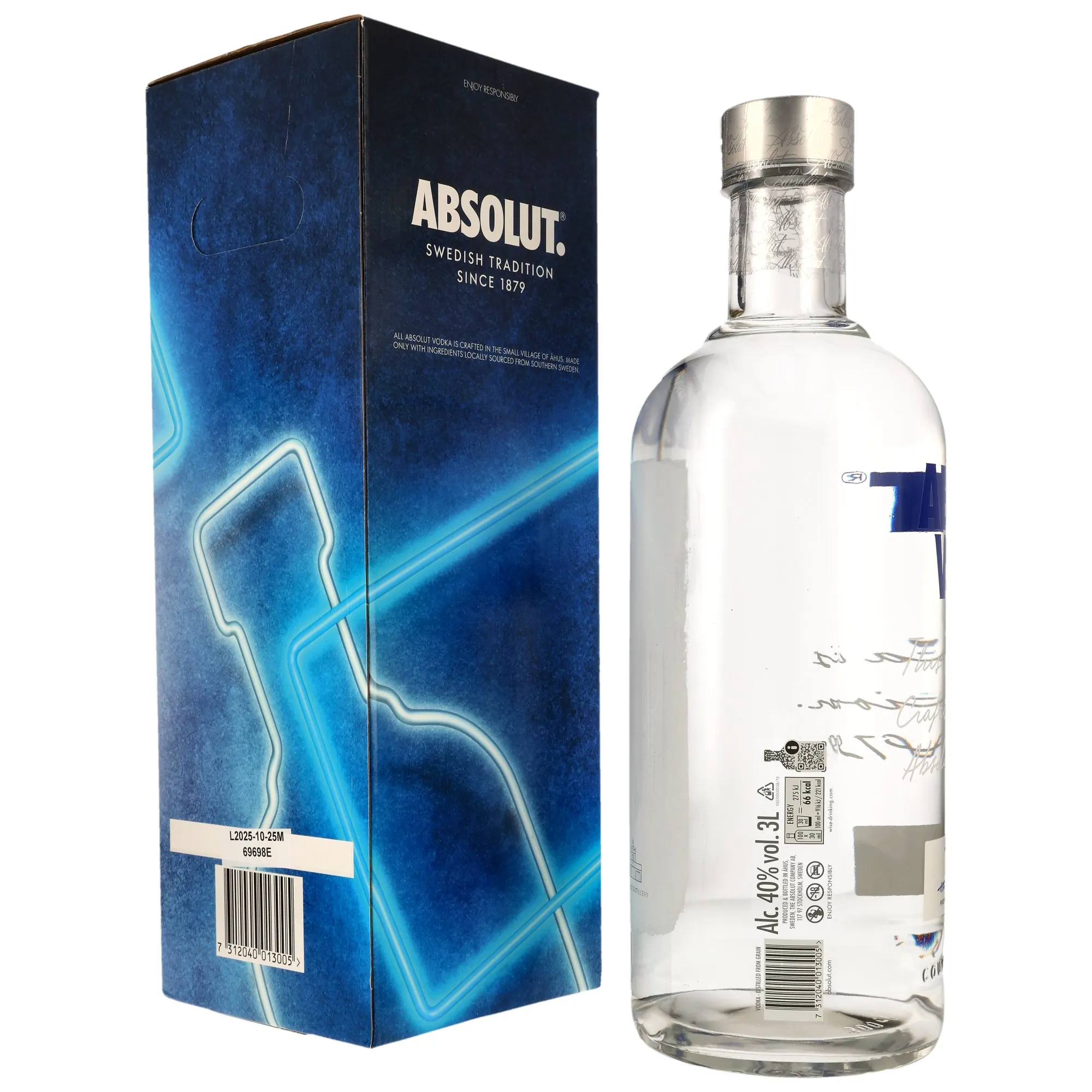 Absolut Vodka 3 Liter