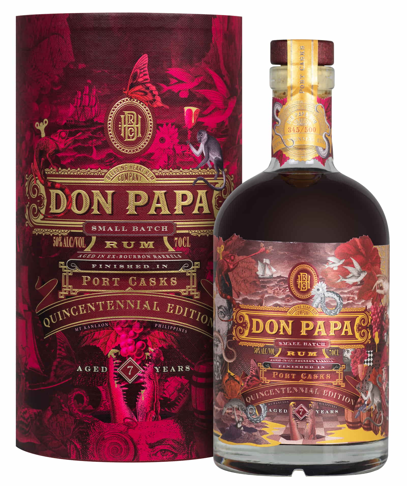 Don Papa Quincentennial Edition 50%vol. 0,7l