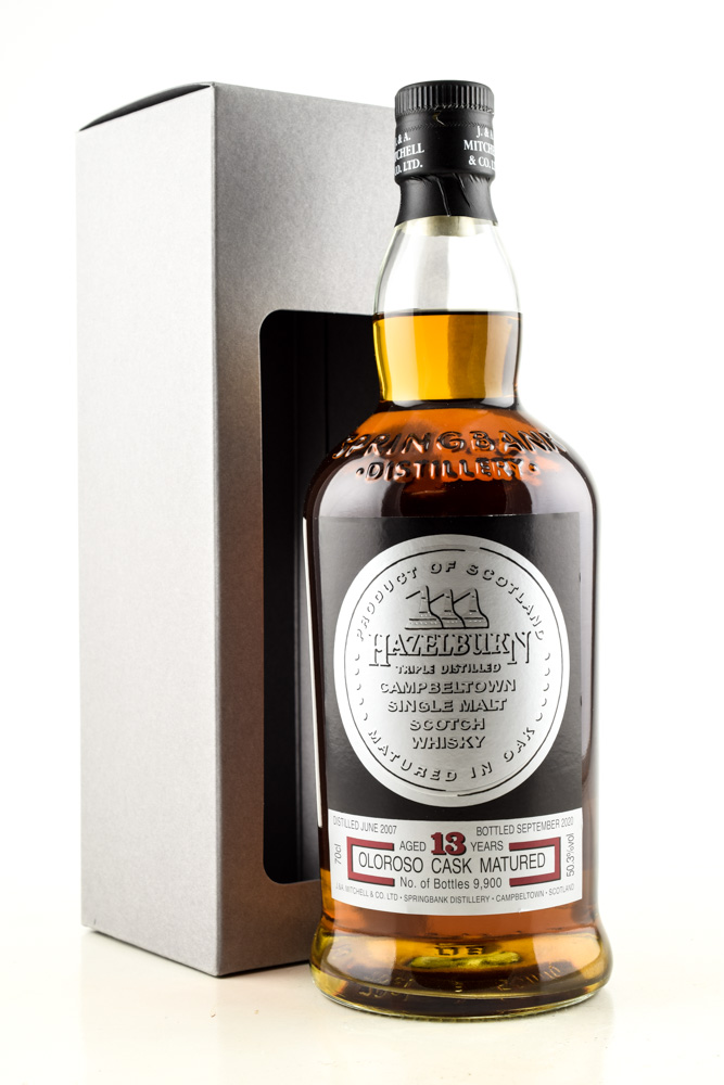 Hazelburn 13 year old Oloroso Cask Matured 50,3%vol. 0,7l Hazelburn 13 year old Oloroso Cask Matured 50,3%vol. 0,7l