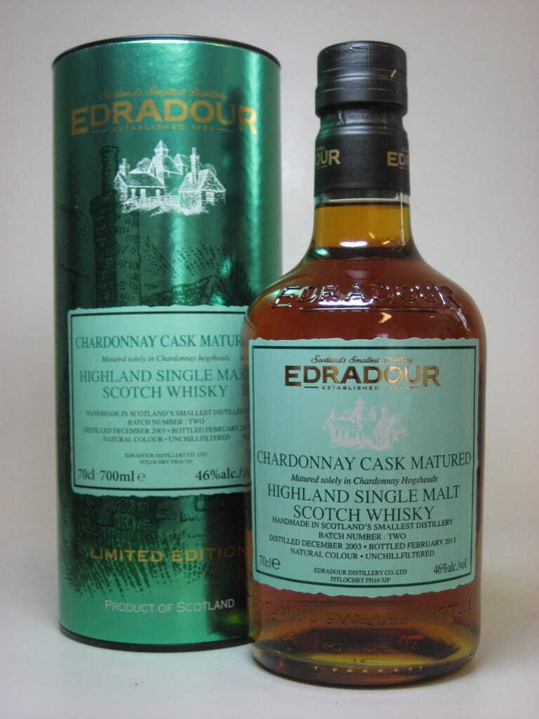 Edradour 2003/2013 Batch #2 Chardonnay Cask Matured 46%vol. 0,7l