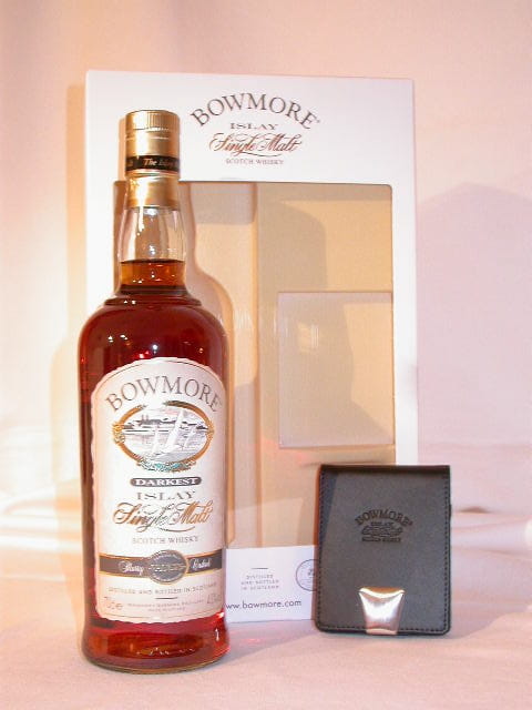 Bowmore Darkest Oloroso-Sherry Finish 43%vol. 0,7l & Card Holder