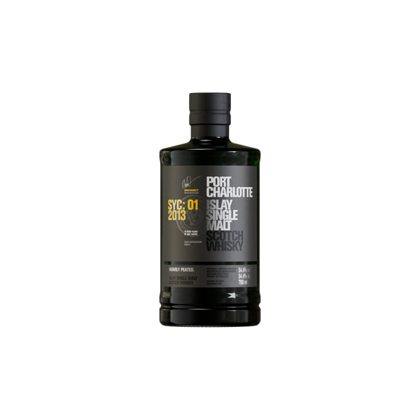 Bruichladdich Port Charlotte SYC:01 Cask Exploration Series 10 Year Old, Bourbon & Syrah Cask, 2024, 54.4%