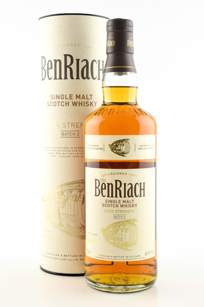 Benriach Cask Strength Batch # 2 60.6% vol. 0,7l