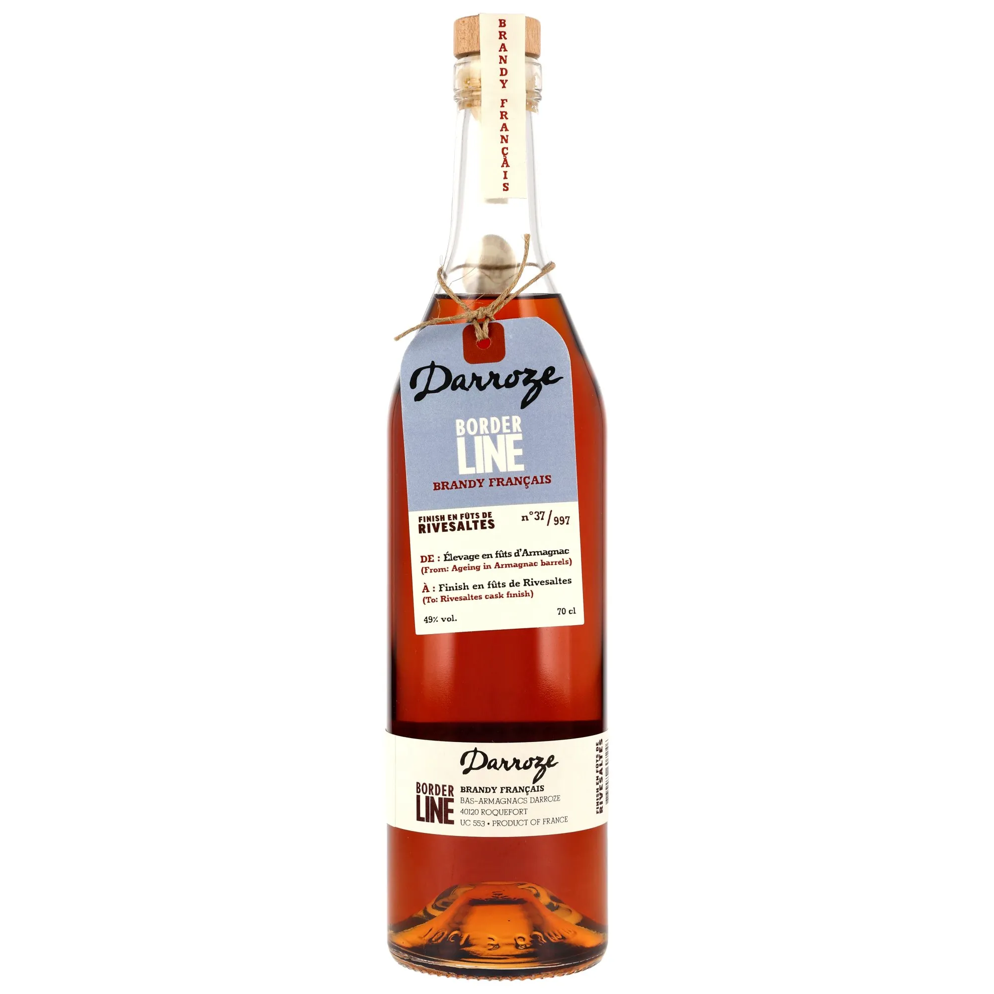Borderline Brandy Français Rivesaltes Finish - Darroze