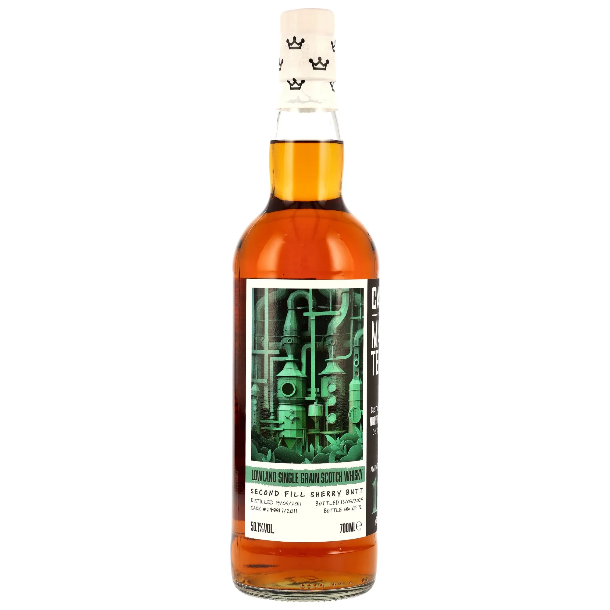 North British 2011/2025 - 13 Year Old - 2nd Fill Sherry Butt #248817/2011 - Cask Masters - Brave New Spirits