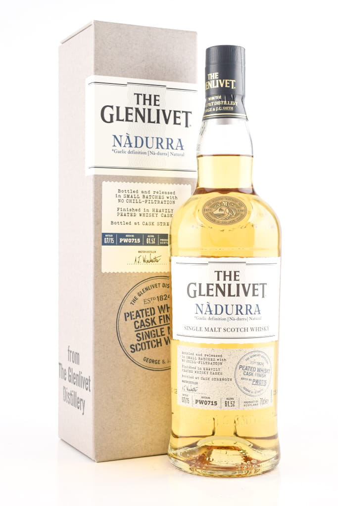 *Glenlivet Nàdurra Peated Whisky Cask Finish 61,5%vol. 0,7l - ohne Geschenkpackung