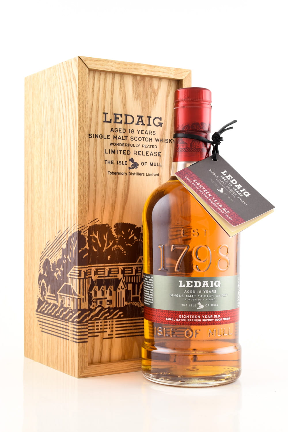 Ledaig 18 Year Old Batch #3 46.3%vol. 0,7l Ledaig 18 Year Old Batch #3 46.3%vol. 0,7l