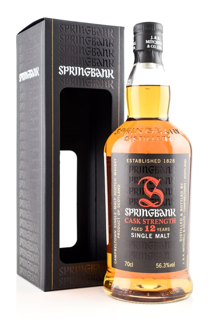 Springbank 12 Year Old Cask Strength 56.3% vol. 0,7l