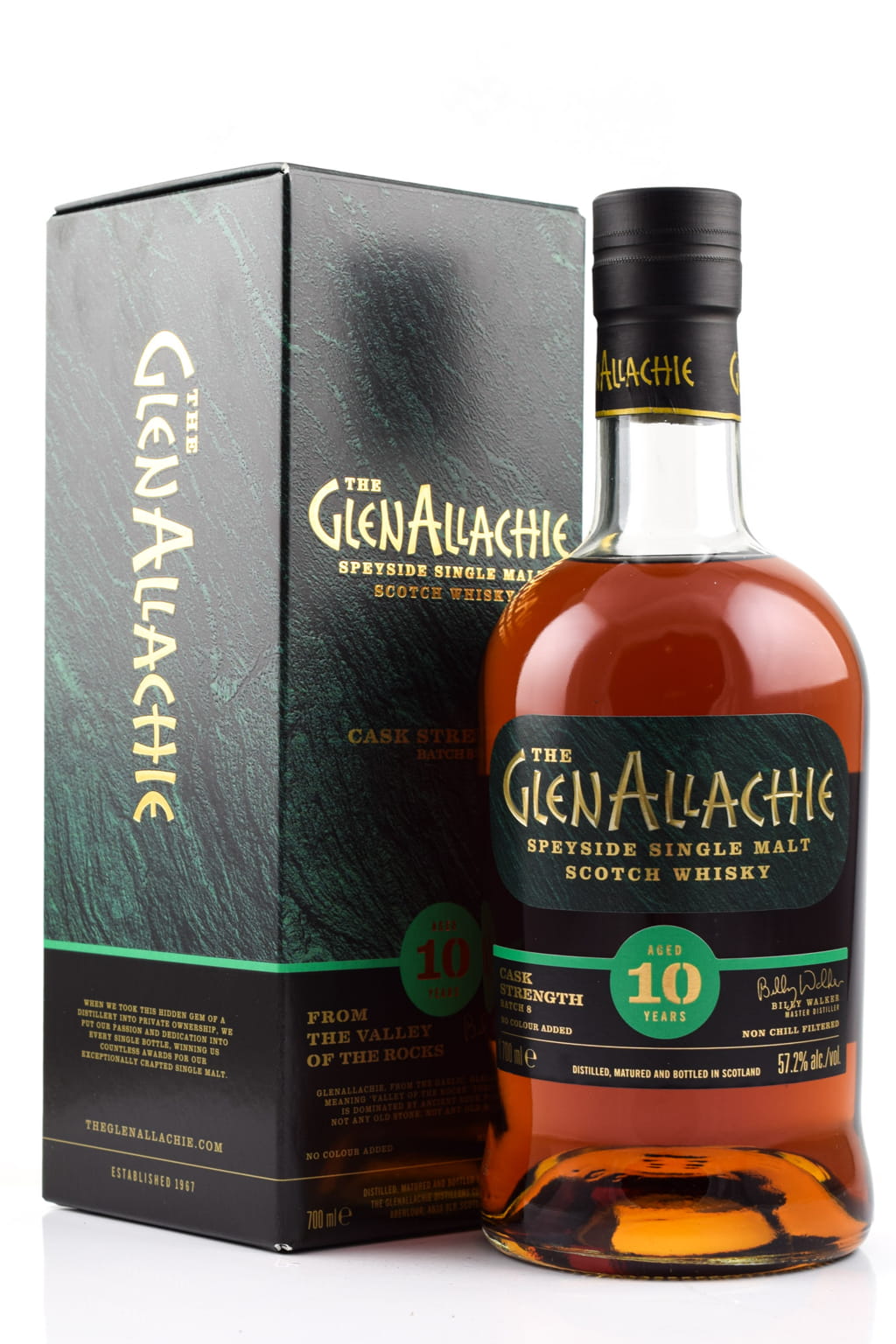 GlenAllachie 10 year old Batch #8 57,2%vol. 0,7l GlenAllachie 10 year old Batch #8 57,2%vol. 0,7l
