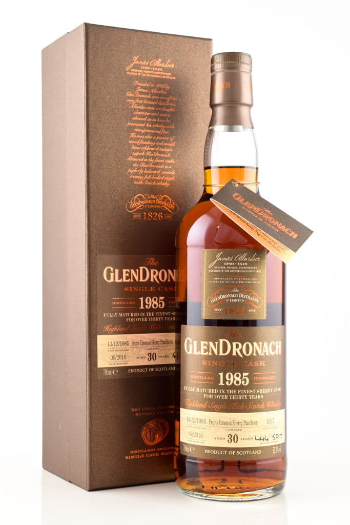 Glendronach 30 Jahre 1985/2016 Pedro Ximenez Sherry Puncheon 52,3%vol. 0,7l