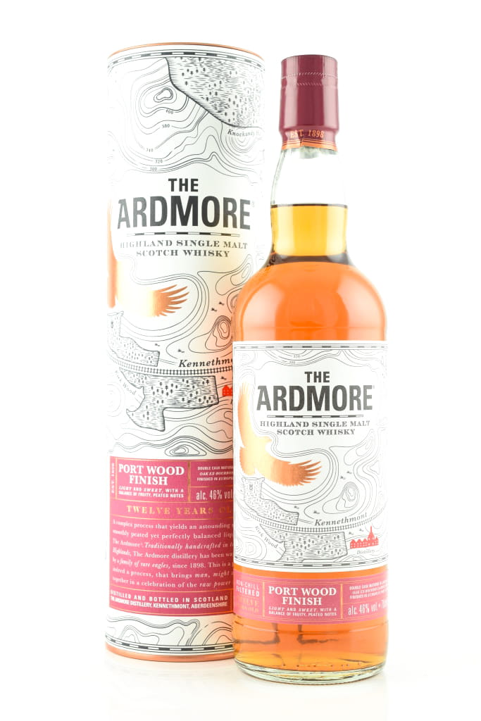 Ardmore 12 Jahre Port Wood Finish 46%vol. 0,7l