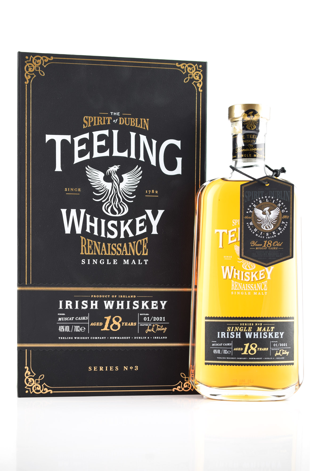 Teeling Renaissance 18 year old Third Edition 46%vol. 0,7l