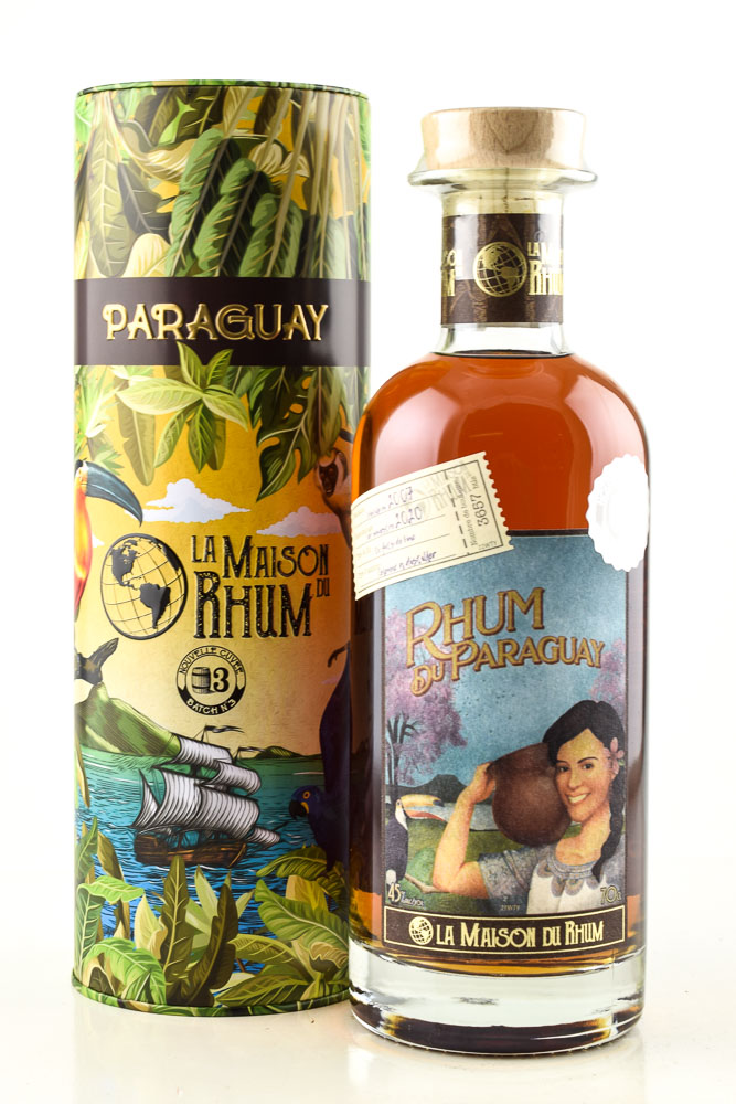 Rhum Paraguay - La Maison du Rhum Batch #3 45%vol. 0,7l Rhum Paraguay - La Maison du Rhum Batch #3 45%vol. 0,7l