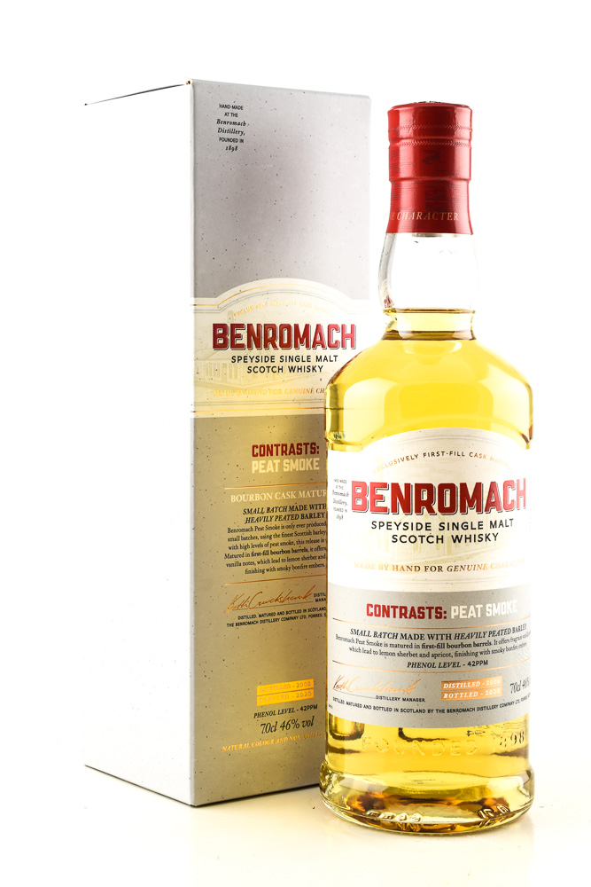 Benromach Peat Smoke 2009/2020 46%vol. 0,7l Benromach Peat Smoke 2009/2020 46%vol. 0,7l