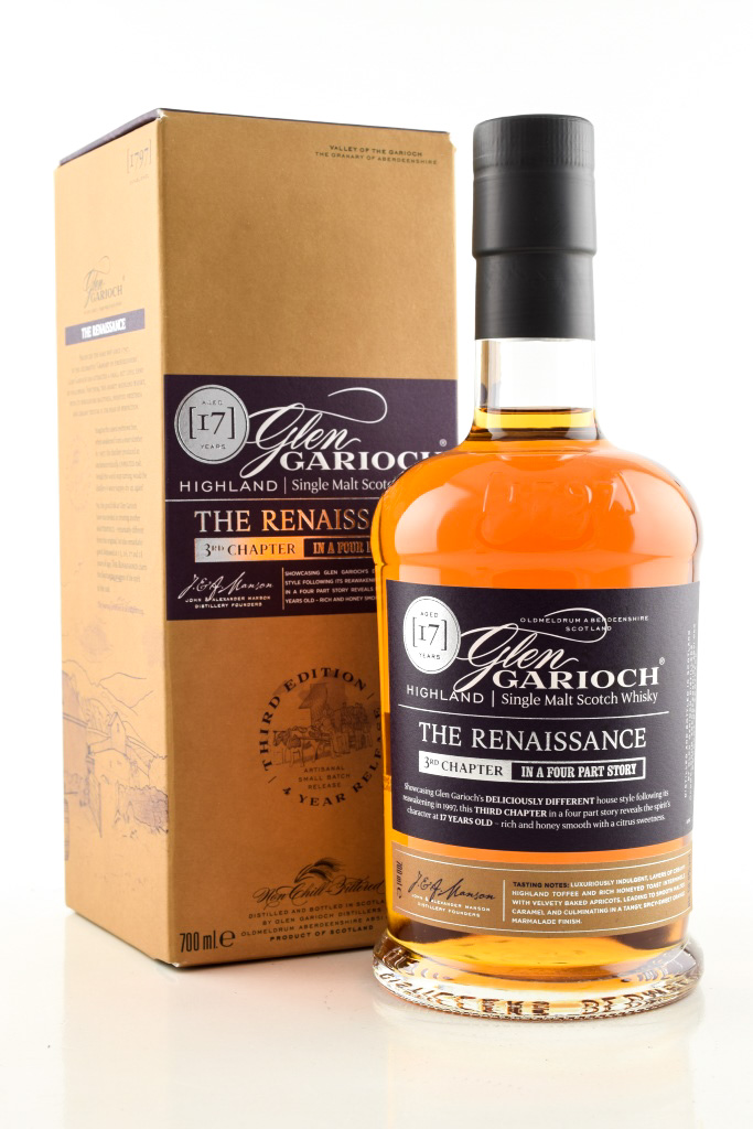 Glen Garioch 17 Year Old The Renaissance 3rd Chapter 50.8% vol. 0,7l Glen Garioch 17 Year Old The Renaissance 3rd Chapter 50.8% vol. 0,7l