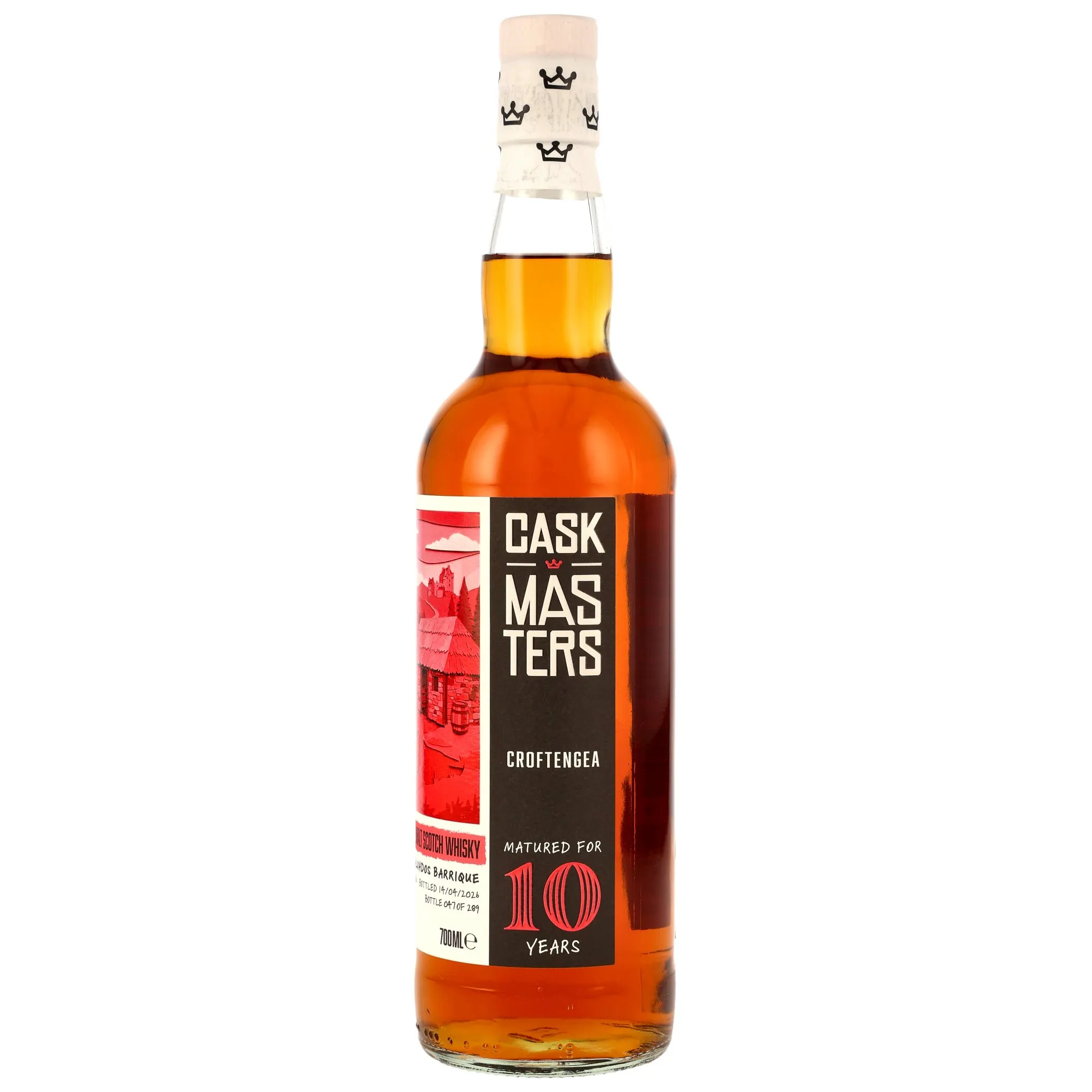 Croftengea 2016/2026 - 10 Jahre - 1st Fill Calvados Barrique k #2/2016 - Cask Masters - Brave New Spirits
