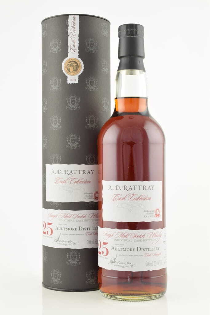 Aultmore 25 Year Old 1990/2015 A.D. Rattray 52.6% vol. 0,7l Aultmore 25 Year Old 1990/2015 A.D. Rattray 52.6% vol. 0,7l