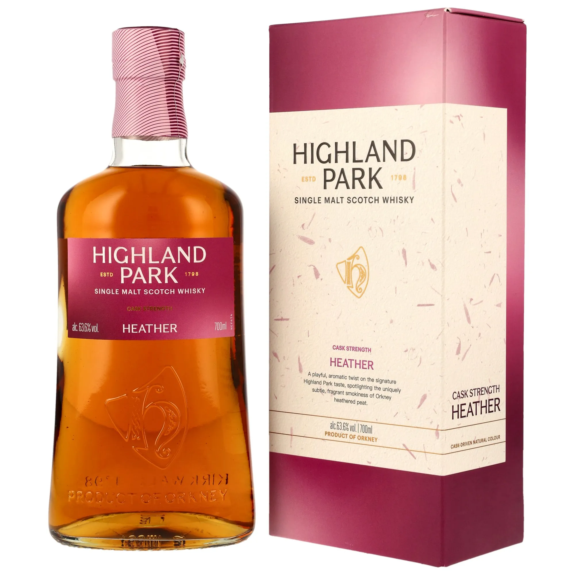 Highland Park Cask Strength Heather, Sherry Cask, 2025, 63.6%
