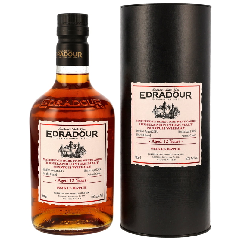 Edradour 12 Jahre 1st-fill Burgundy Hogsheads