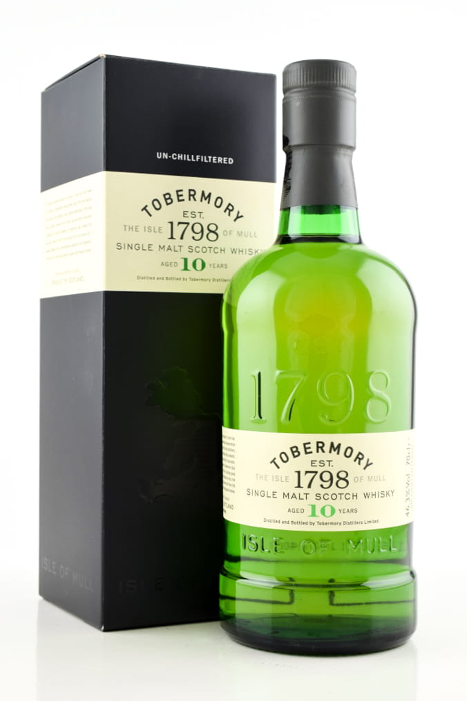 Tobermory 10 Year Old 46.3% vol. 0,7l Tobermory 10 Year Old 46.3% vol. 0,7l