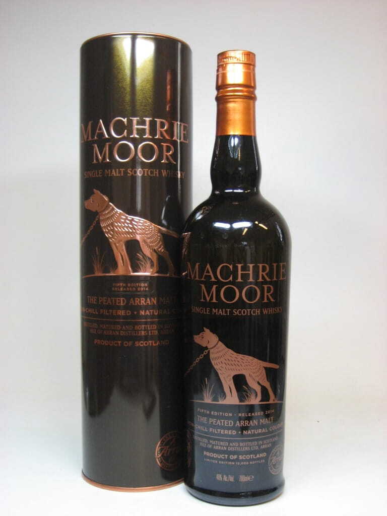 Arran Machrie Moor - The Peated Malt 5th Edition 2014 46%vol. 0,7l
