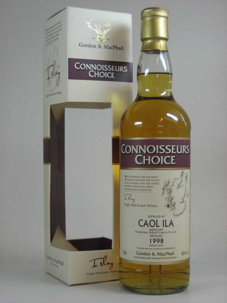 Caol Ila 1998/2010 1st-fill Sherry Butts Gordon & MacPhail Connoisseurs Choice 43%vol. 0,7l