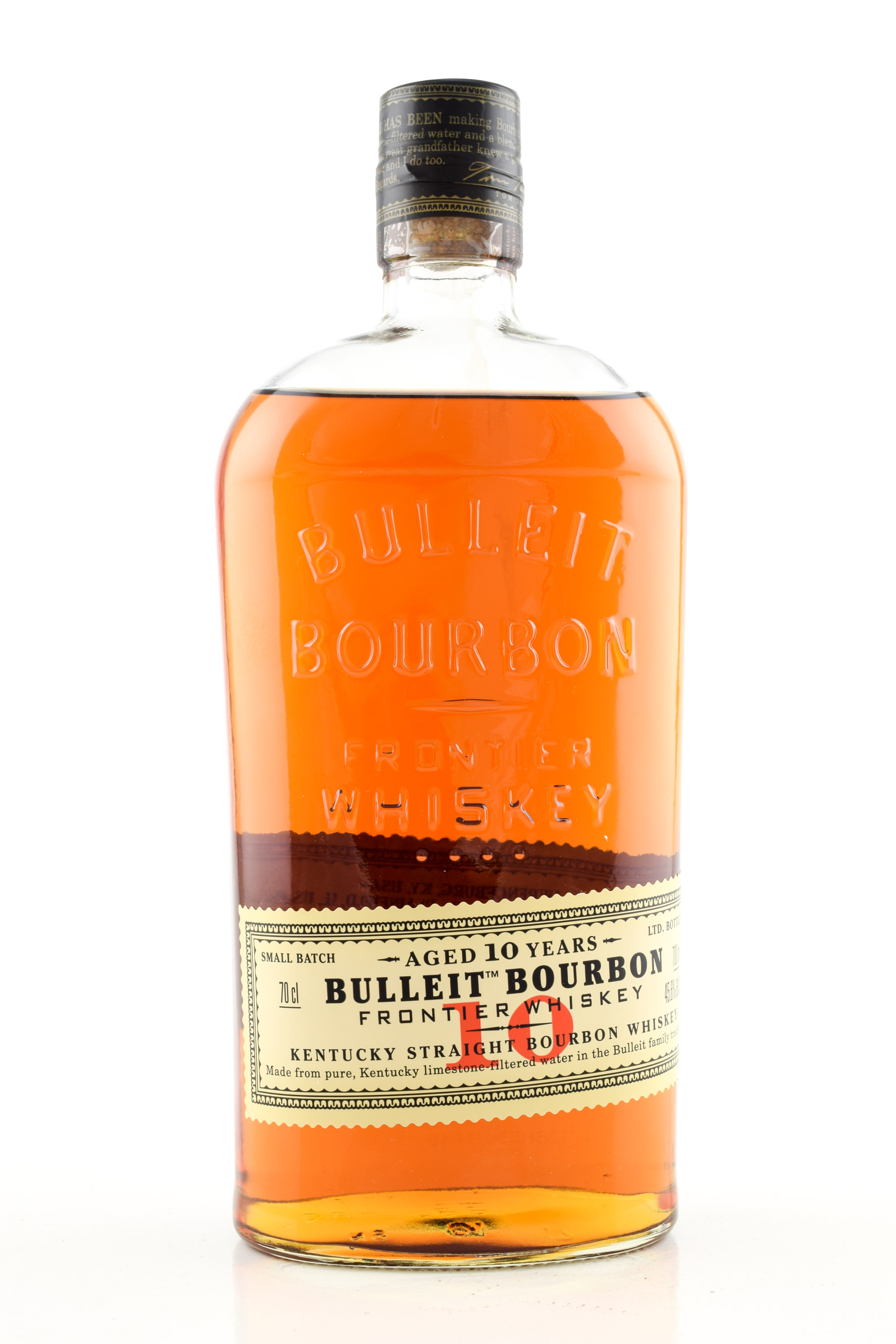 Bulleit Bourbon 10 Jahre Kentucky Straight Bourbon 45,6%vol. 0,7l