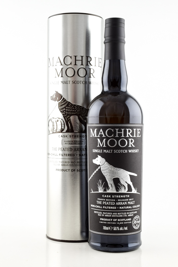 Arran Machrie Moor - Cask Strength 4th Edition 2017 58.1% vol. 0,7l Arran Machrie Moor - Cask Strength 4th Edition 2017 58.1% vol. 0,7l