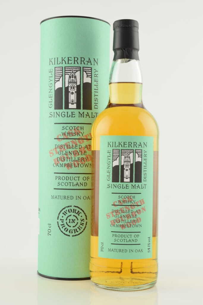 Kilkerran Bourbon Wood WIP 7 - Glengyle Distillery 54.1% vol. 0,7l Kilkerran Bourbon Wood WIP 7 - Glengyle Distillery 54.1% vol. 0,7l