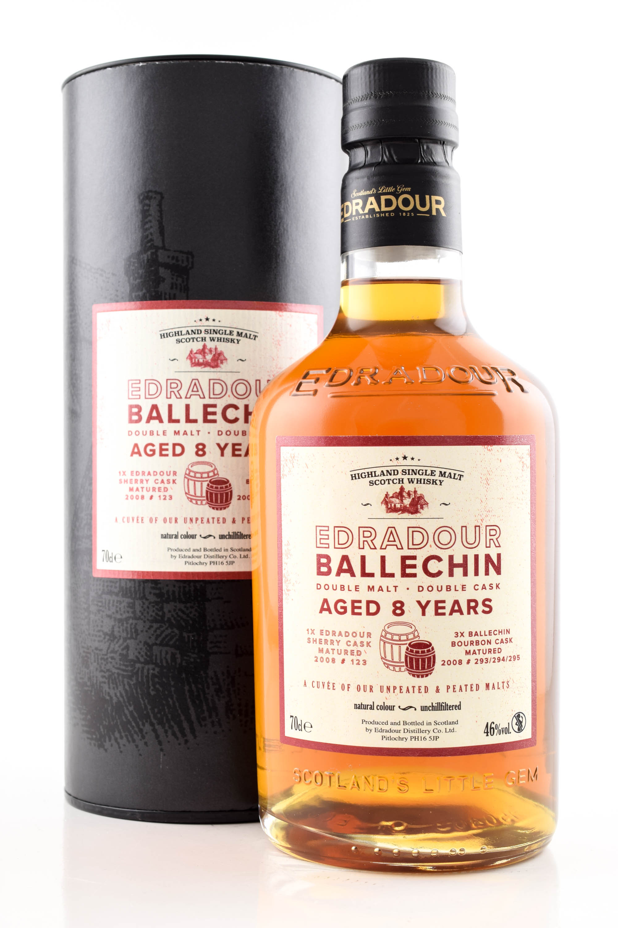 Edradour Ballechin 8 Year Old in 2008 46% vol. 0,7l Edradour Ballechin 8 Year Old in 2008 46% vol. 0,7l