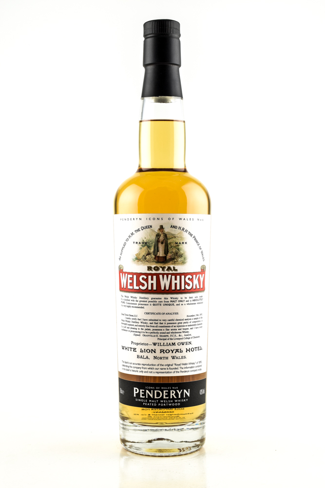 Penderyn Royal Welsh Whisky - Icons of Wales No. 6 43%vol. 0,7l Penderyn Royal Welsh Whisky - Icons of Wales No. 6 43%vol. 0,7l