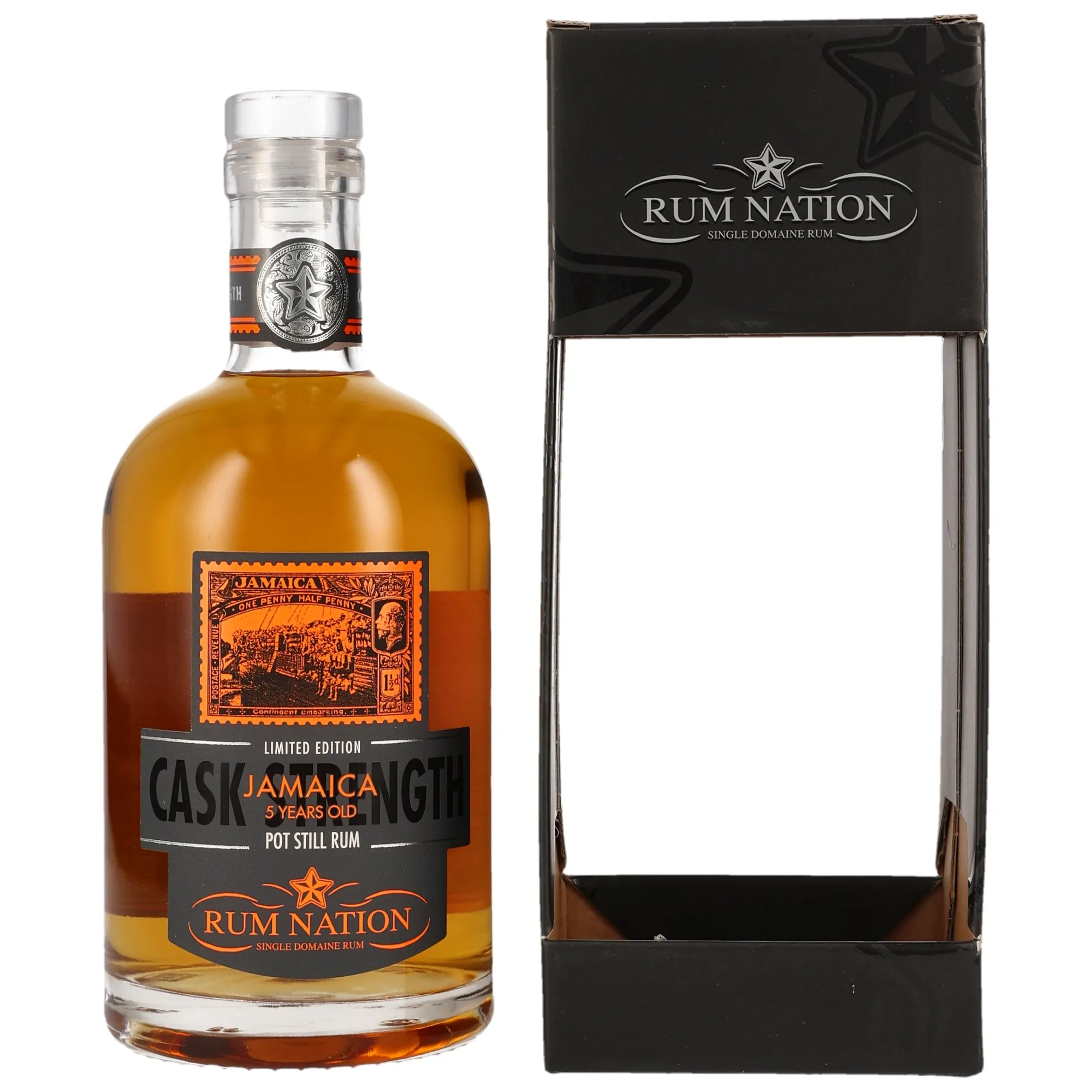 Jamaica 2017/2023 - 5 Jahre - Cask Strength Oloroso Cask KIRSCH - Rum Nation