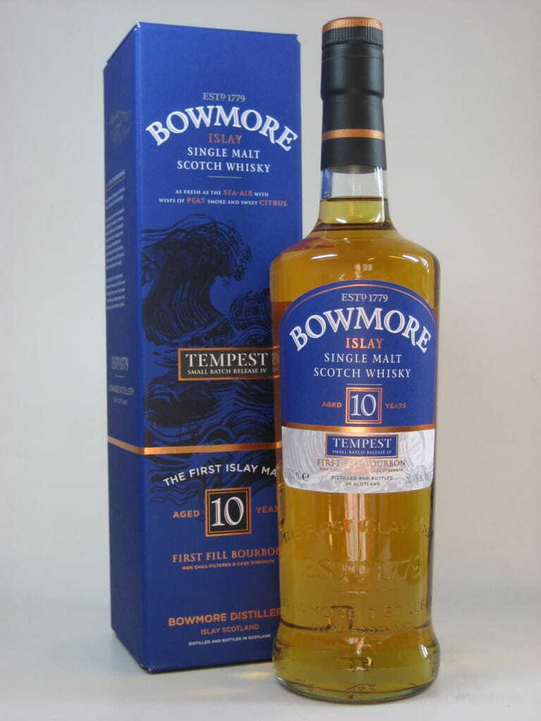 Bowmore Tempest 10 Jahre Batch #4 1st-fill Bourbon 55,1%vol. 0,7l