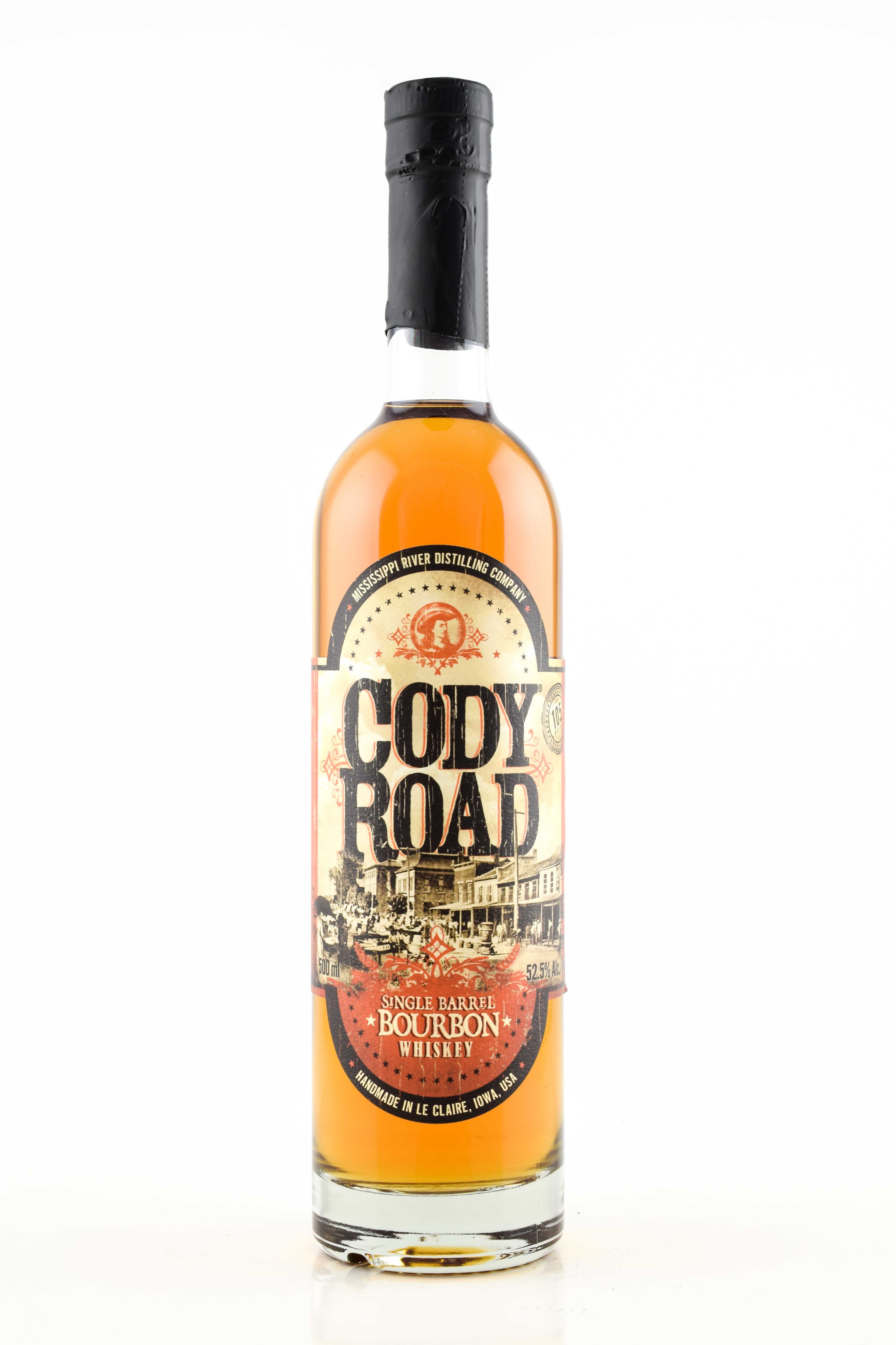 Cody Road Single Barrel Bourbon 52,5%vol. 0,5l Cody Road Single Barrel Bourbon 52,5%vol. 0,5l