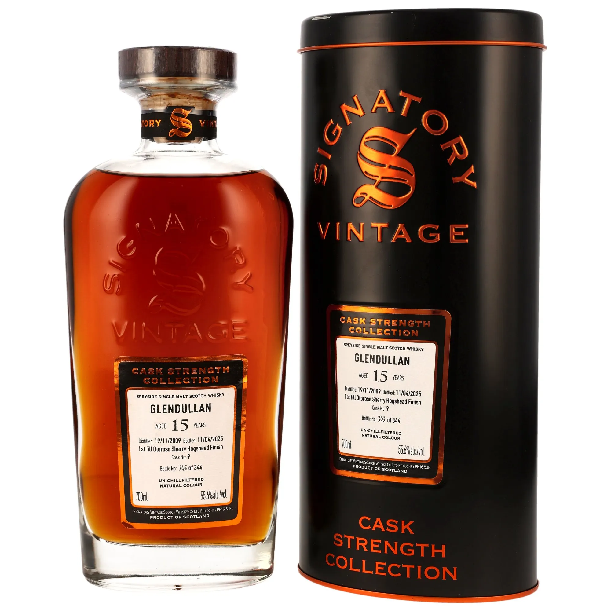 Glendullan 2009/2025 - 15 Jahre - 1st Fill Oloroso Sherry Cask Finish #9 - Sig CS