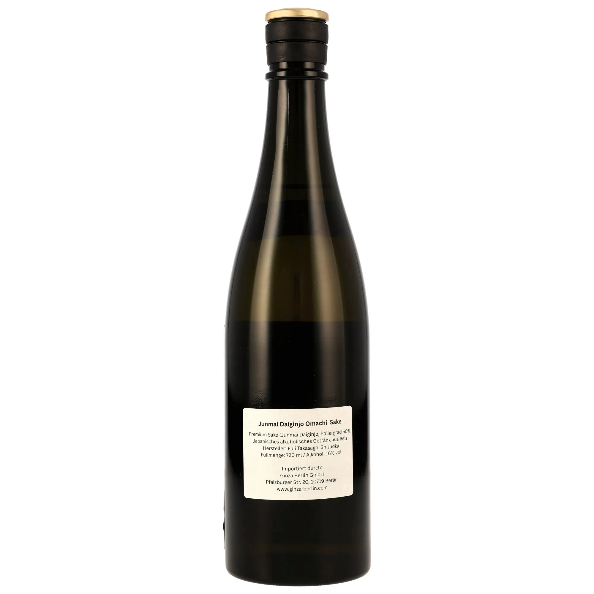 Takasago Junmai Daiginjo Omachi Sake