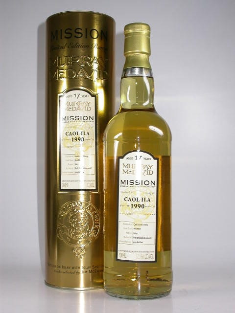 Caol Ila 1990/2008 Bourbon Murray McDavid Gold Series 52,5%vol. 0,7l