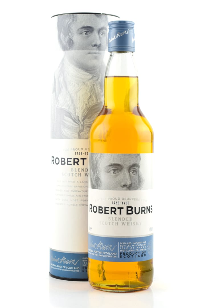 Arran Robert Burns Blended Scotch Whisky 40%vol. 0,7l