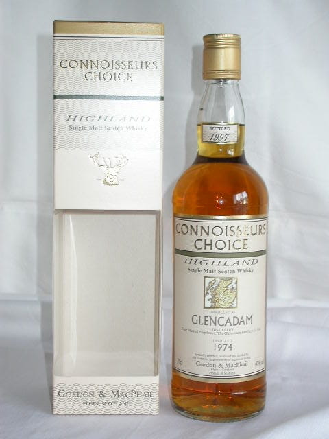 Glencadam 1974/1997 Gordon & MacPhail Connoisseurs Ch. 40%vol. 0,7l