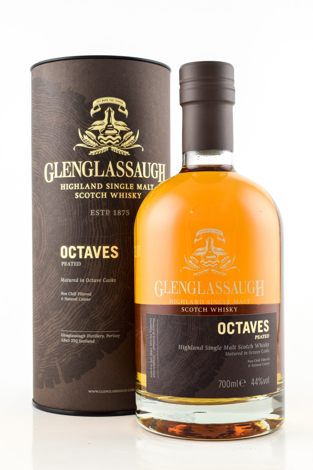Glenglassaugh Octaves Peated 44%vol. 0,7l