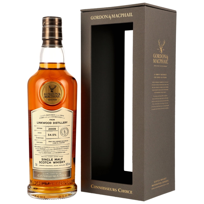 Linkwood 15 Jahre 1st-fill Sherry Hogshead #22605905 Gordon & MacPhail Connoisseurs Ch.