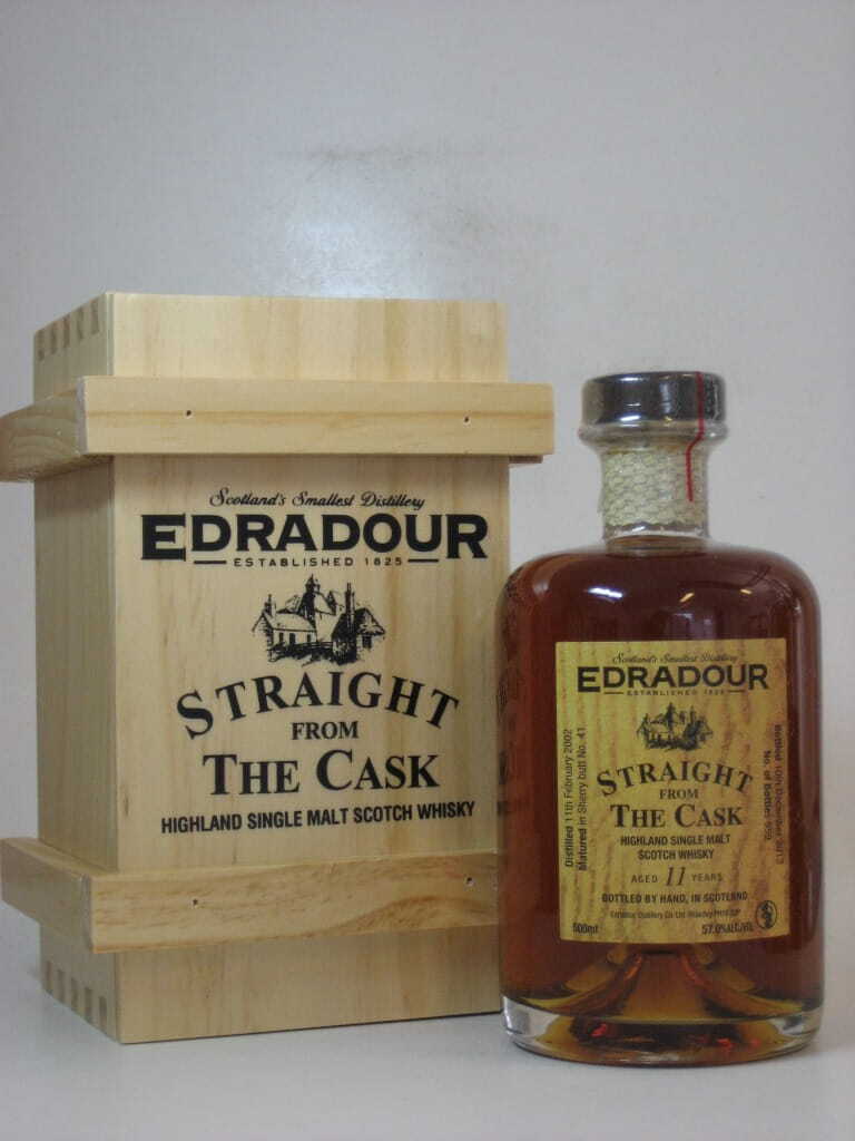 Edradour 11 Jahre 2002/2013 Sherry Butt #41 57%vol. 0,5l