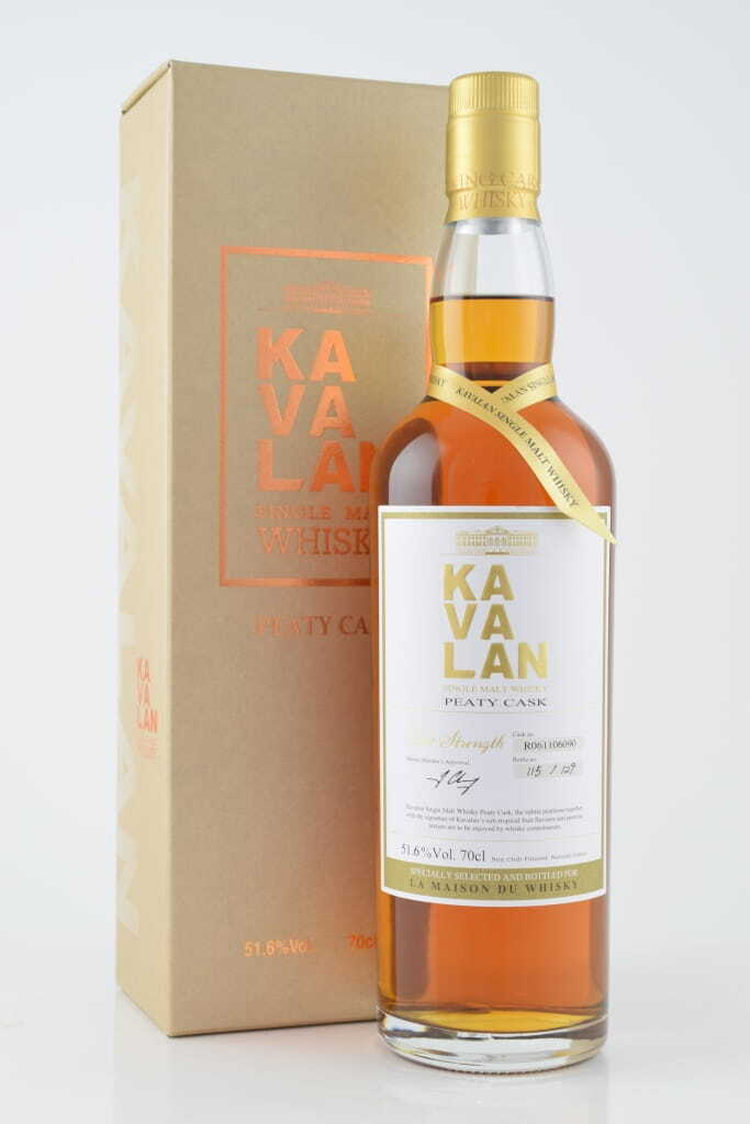 Kavalan Peaty Cask 51.6% vol. 0,7l Kavalan Peaty Cask 51.6% vol. 0,7l