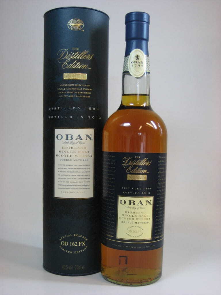 Oban 1998/2013 Distillers Edition 43%vol. 0,7l